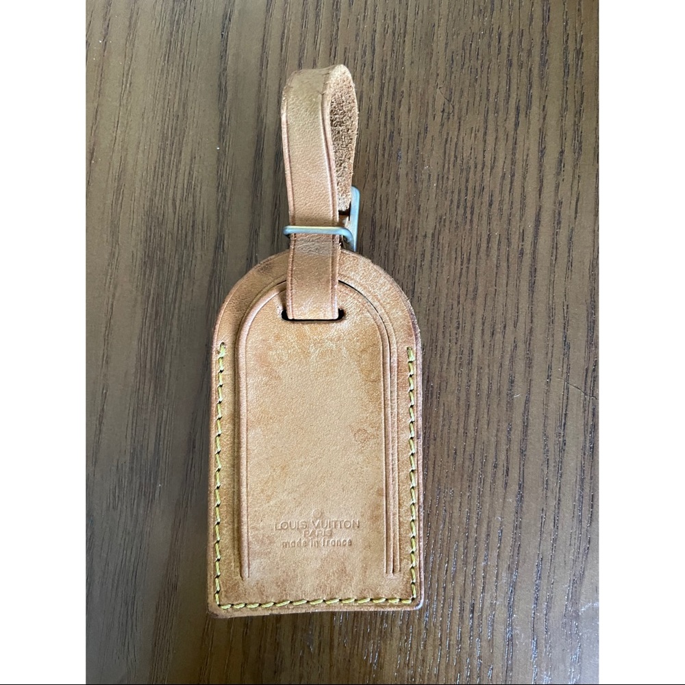 Louis Vuitton luggage tag